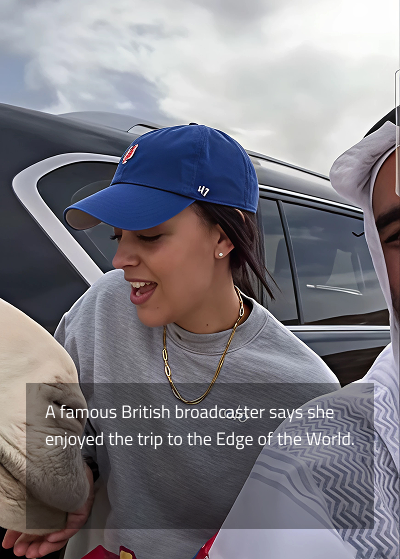 Happy travelers with Falcon Tours in Saudi Arabia - authentic customer experiences